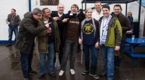Denny meets a collection of other Spurs Chairmen including: Chairman of the Harlow Branch, Chairman of the Spurs Taxi Drivers (Kent branch), Chairman of the 'It's time to get your round in Wayne...'